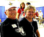 Clogging Coordinator Lou Maiuri and Festival Coordinator Kathleen Pixley